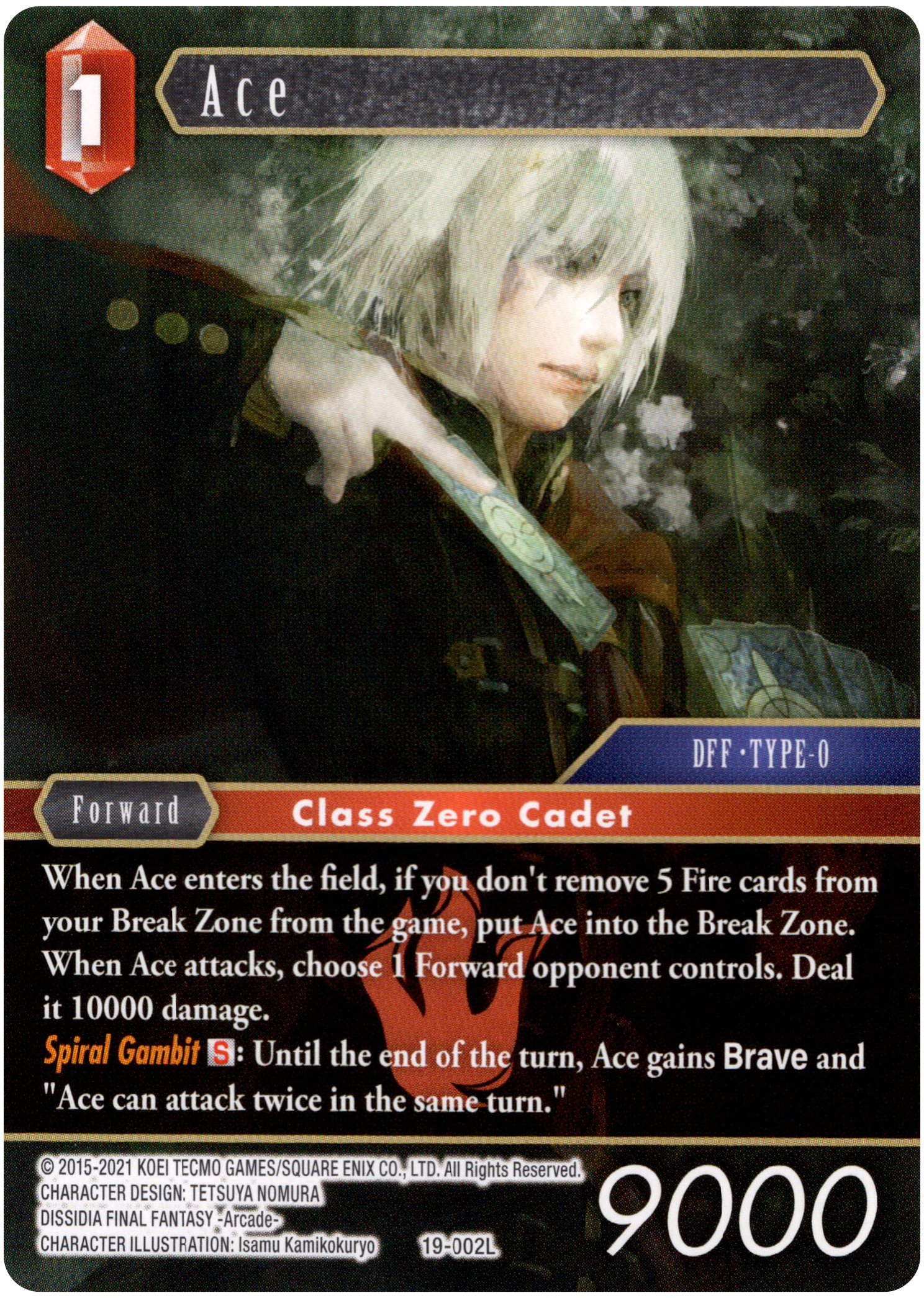 Ace - 19-002L - From Nightmares - Card Cavern