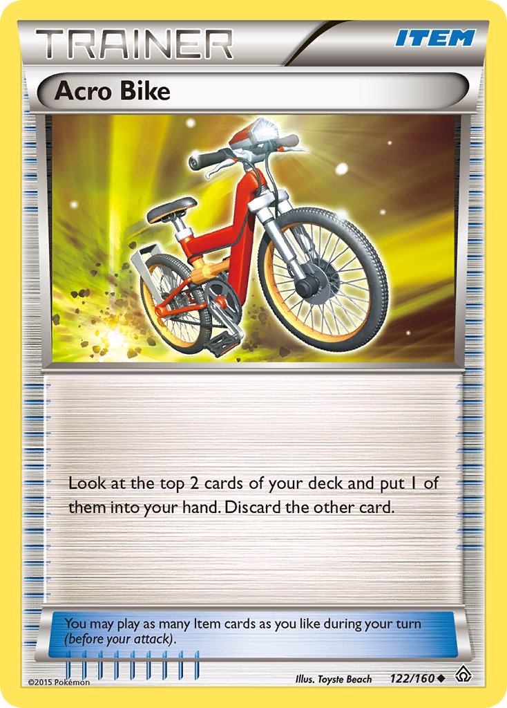 Acro Bike - 122/160 - Primal Clash - Card Cavern