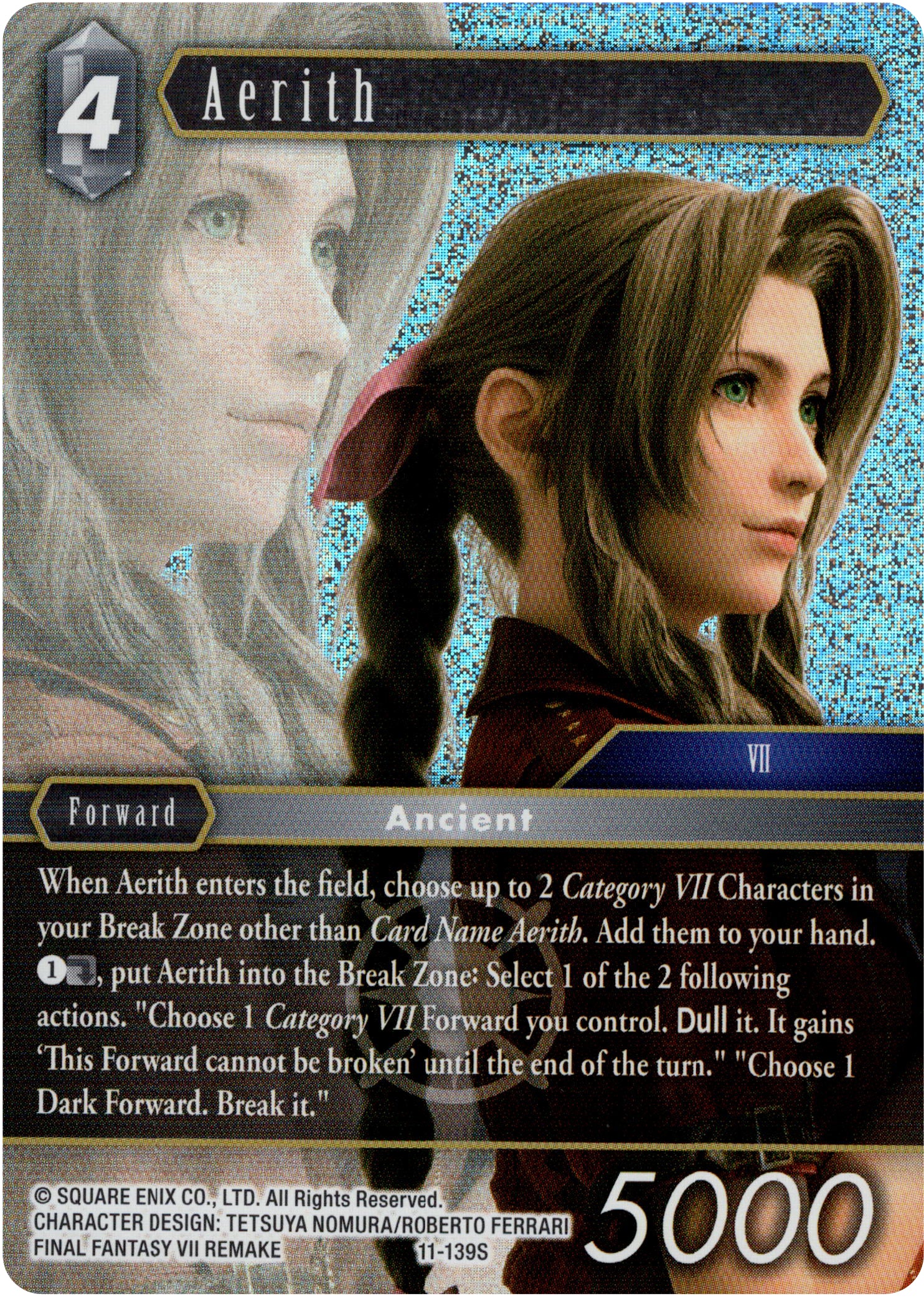 Aerith - 11-139S - Opus XI - Foil - Card Cavern
