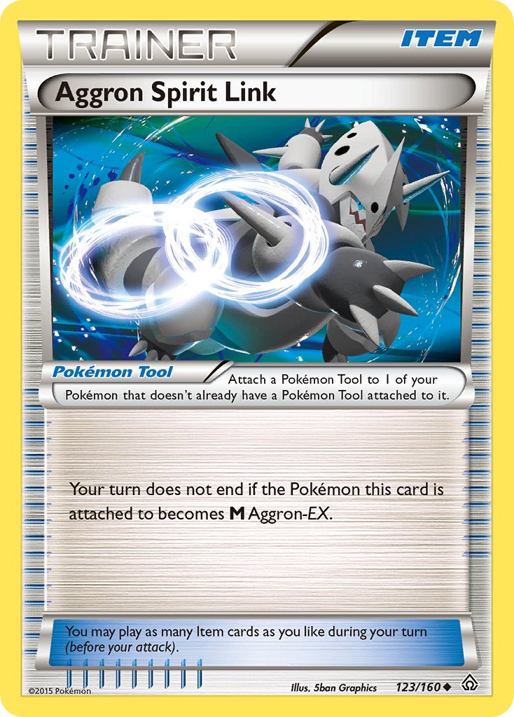 Aggron Spirit Link - 123/160 - Primal Clash - Card Cavern