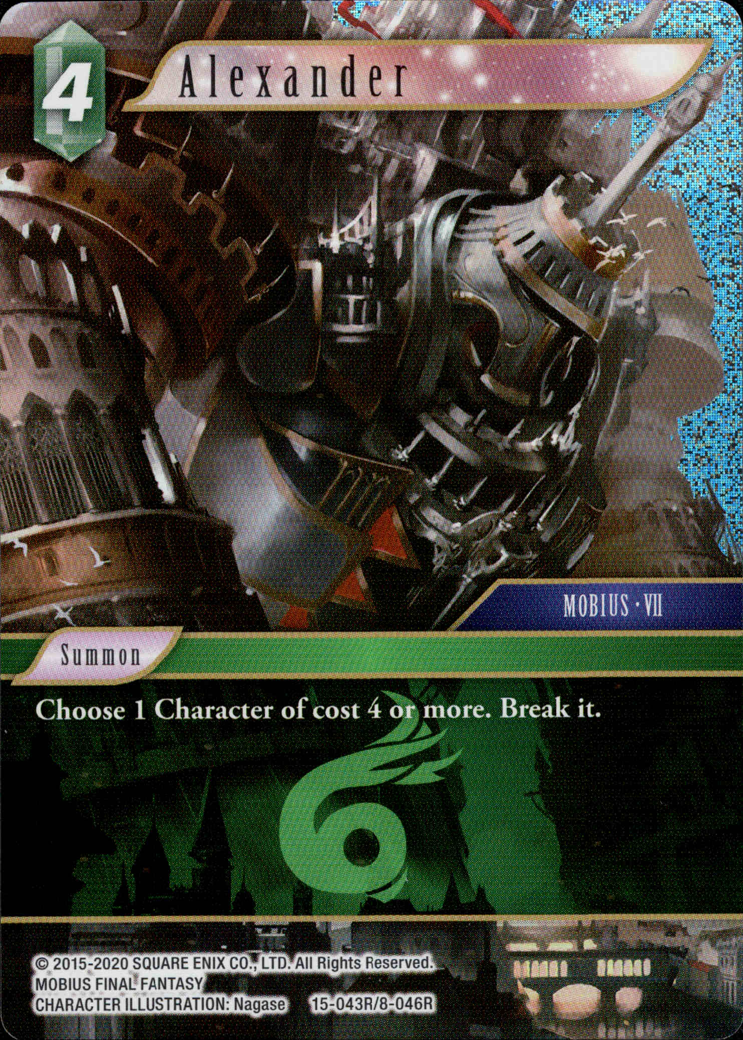 Alexander - 15-043R/8-046R - Crystal Dominion - Foil - Card Cavern