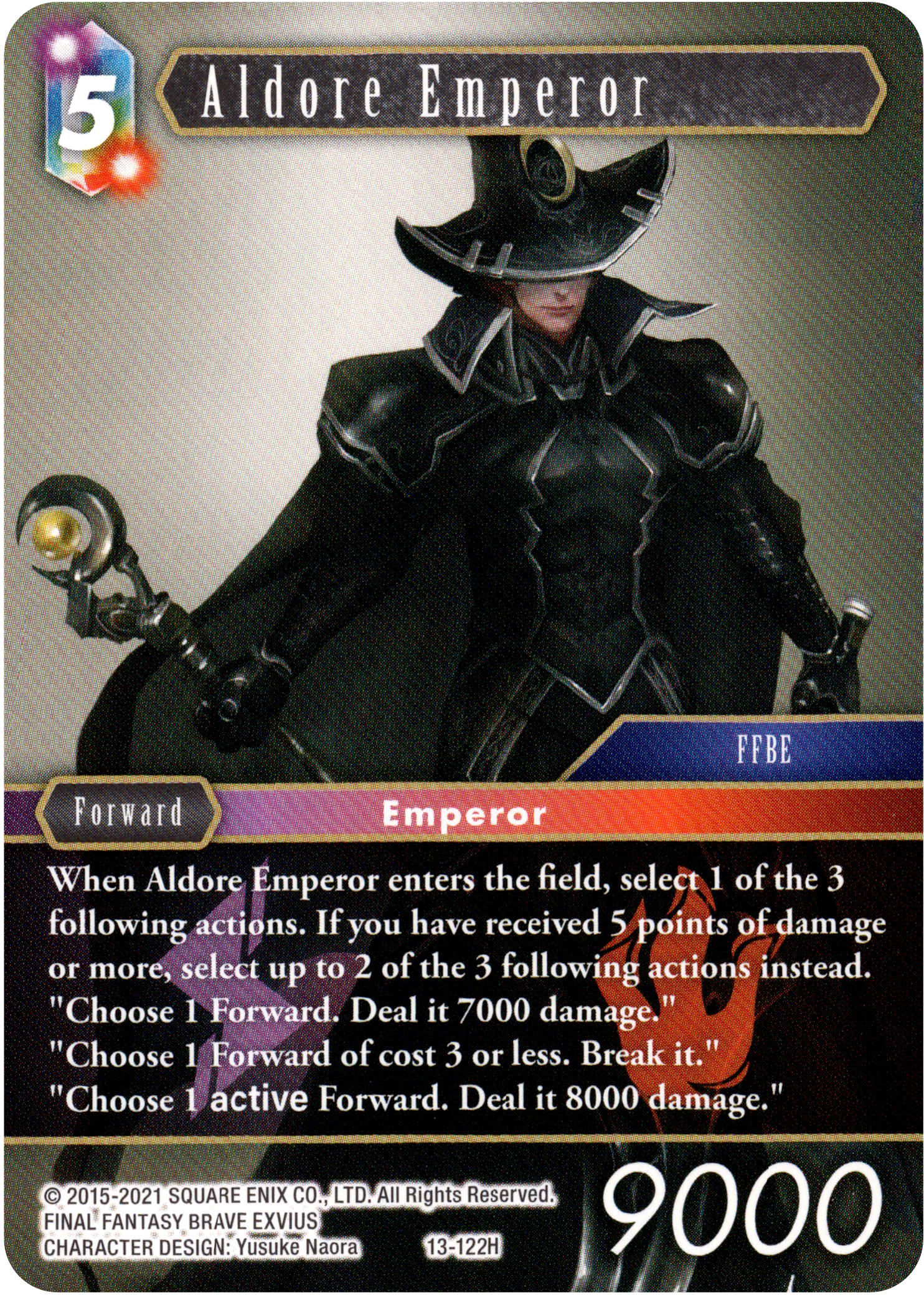 Aldore Emperor - 13-122H - Opus XIII - Card Cavern