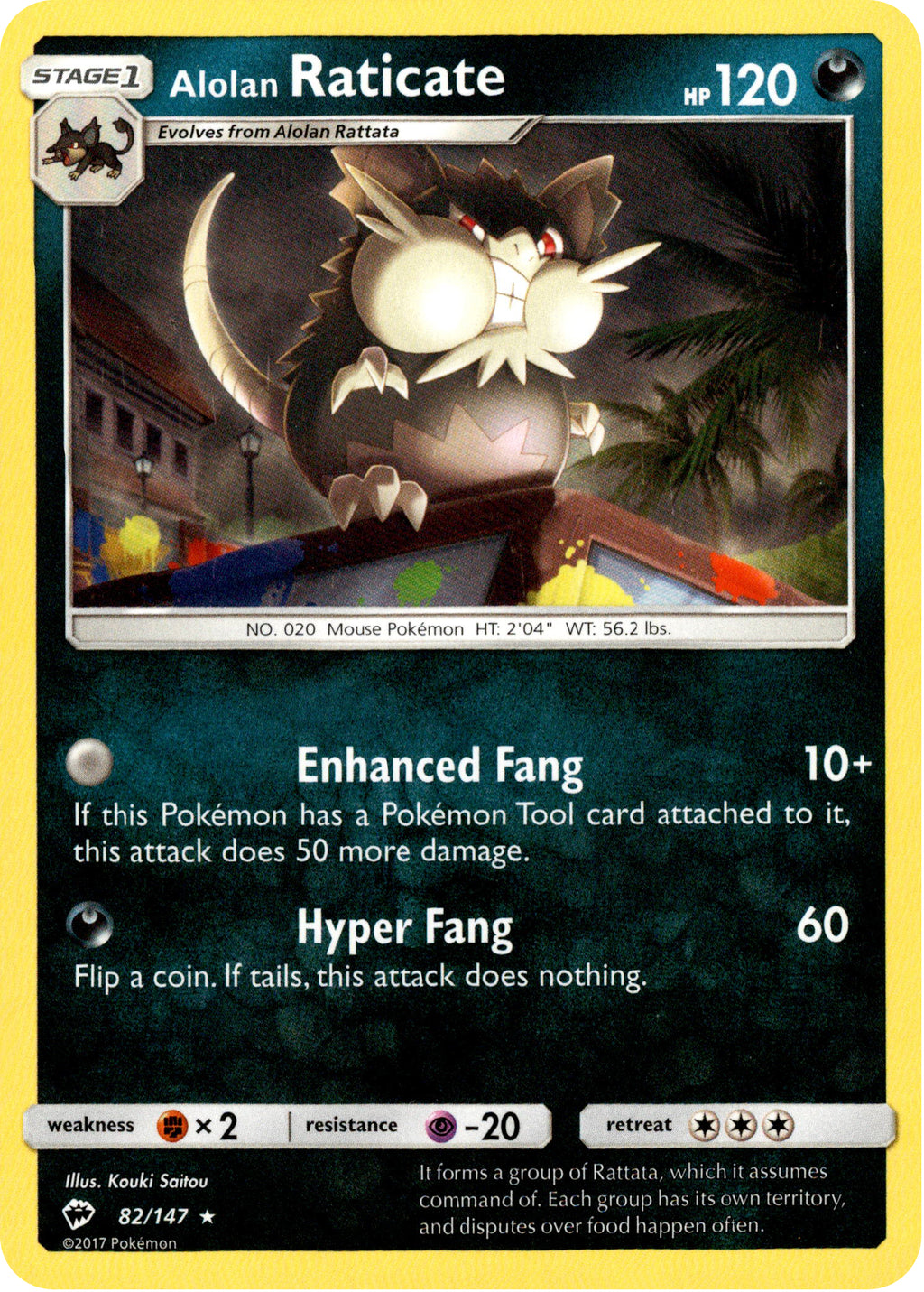 Alolan Raticate - 82/147