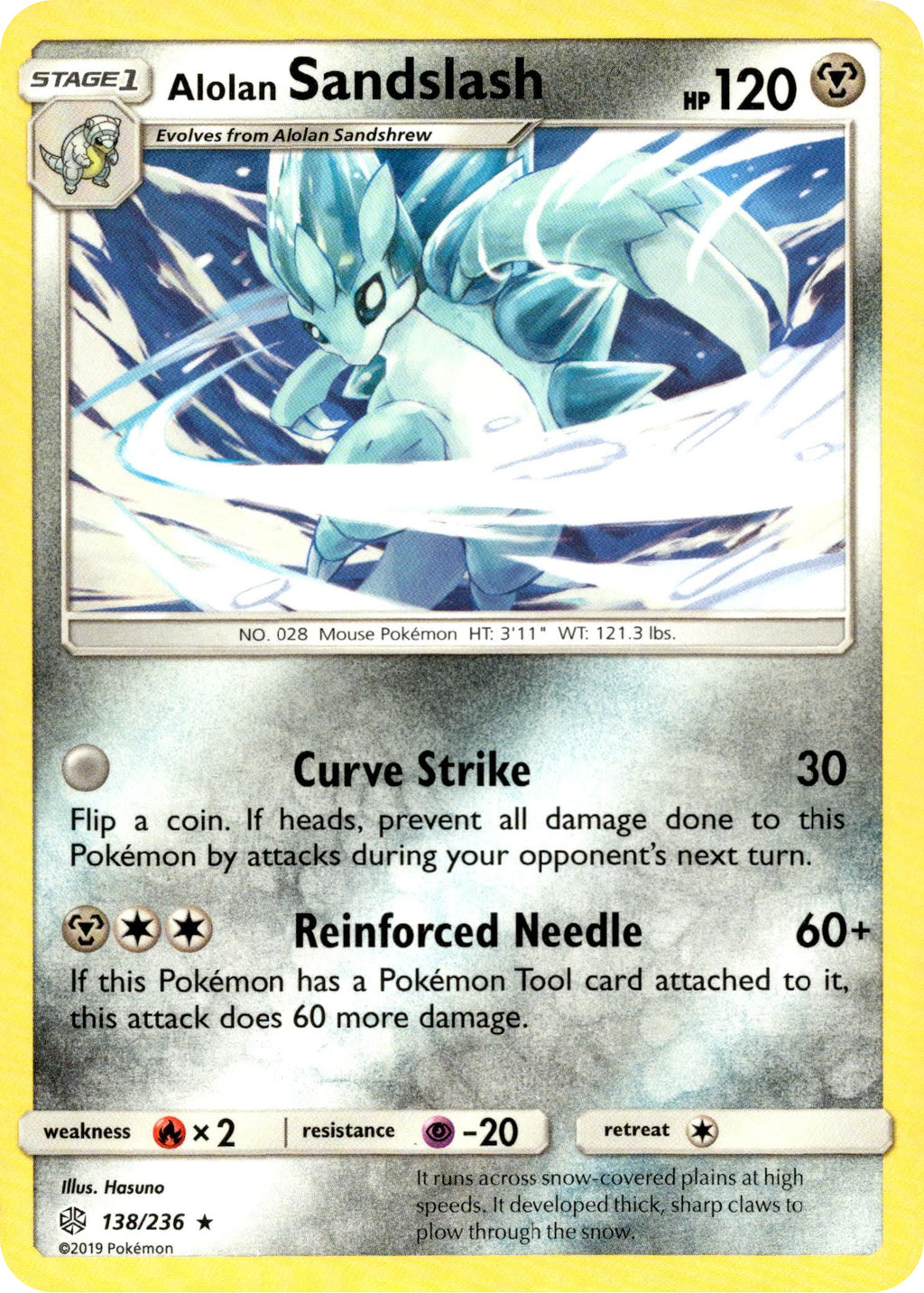 sandslash pokemon card value CGC MINT 9 41/62 1999 Fossil 1st Edition An individual card from the Pokmon trading and collectible card game (TCG/CCG) Alolan Sandslash - 138/236 -