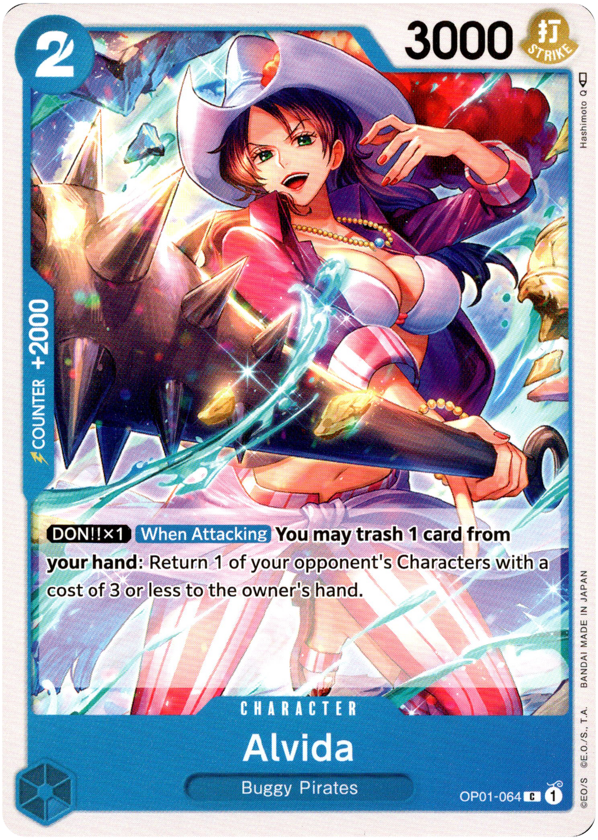 Alvida - OP01-064 C - Romance Dawn - Card Cavern