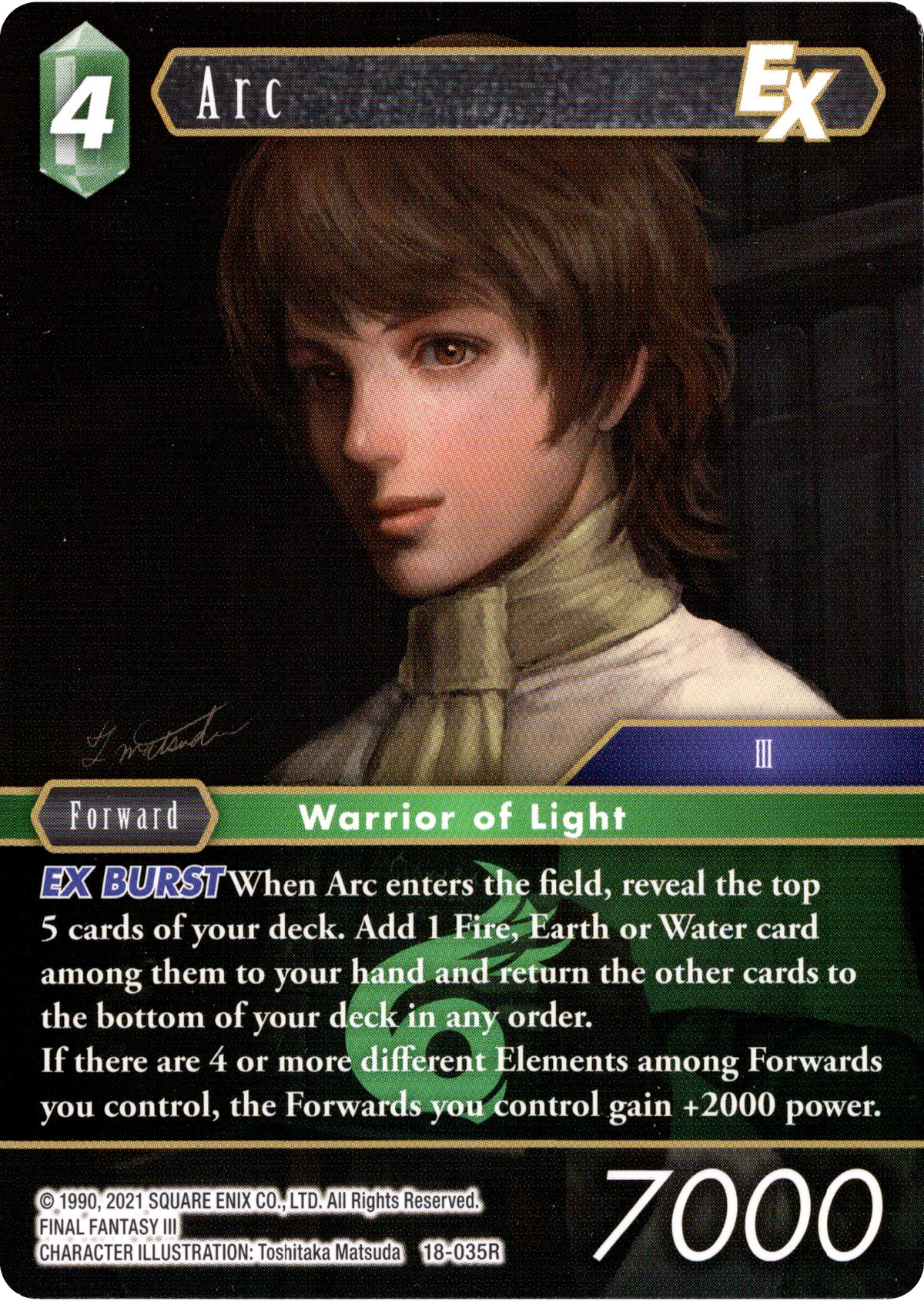 Arc EX - 18-035R - Resurgence of Power - Card Cavern