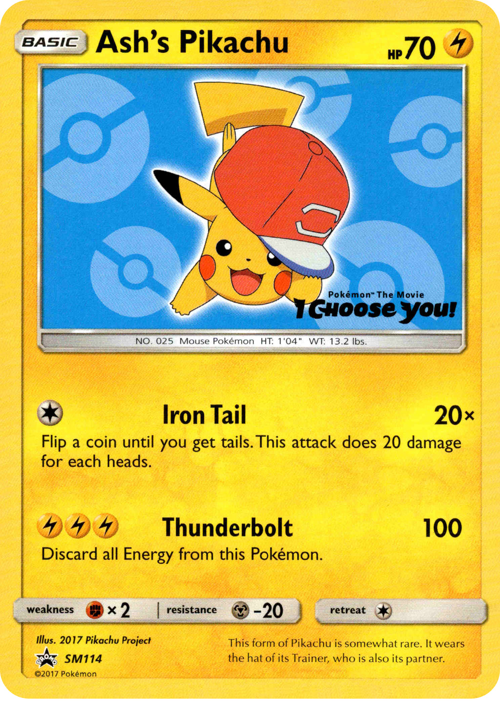 Ash's Pikachu - SM114