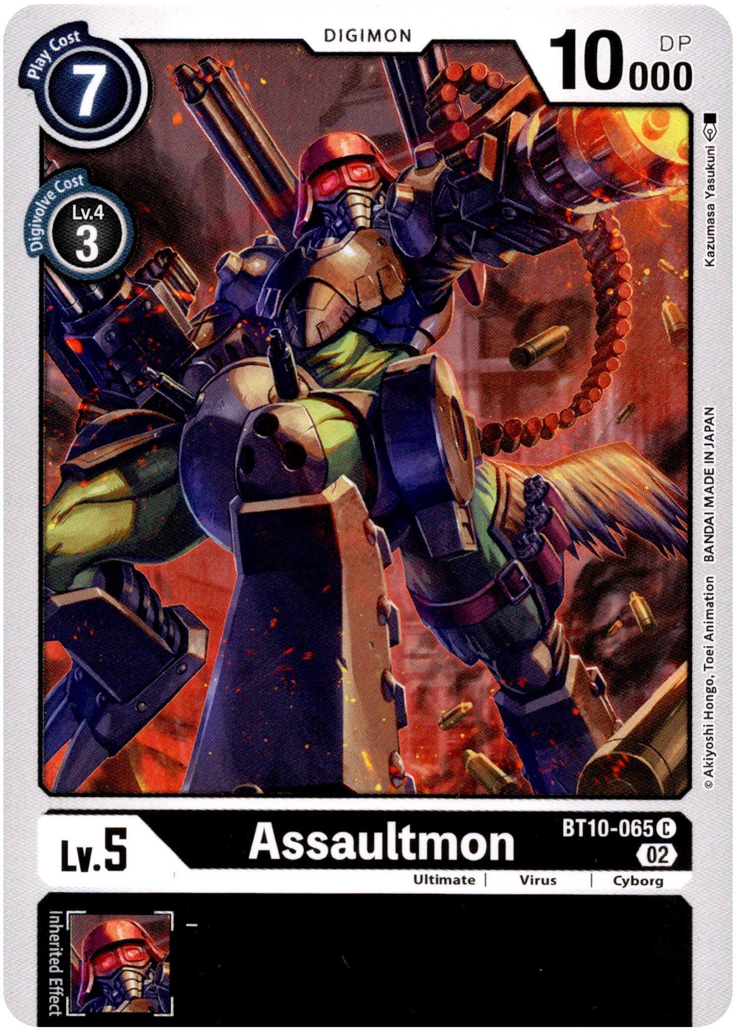 Assaultmon - BT10-065 C - Xros Encounter - Card Cavern