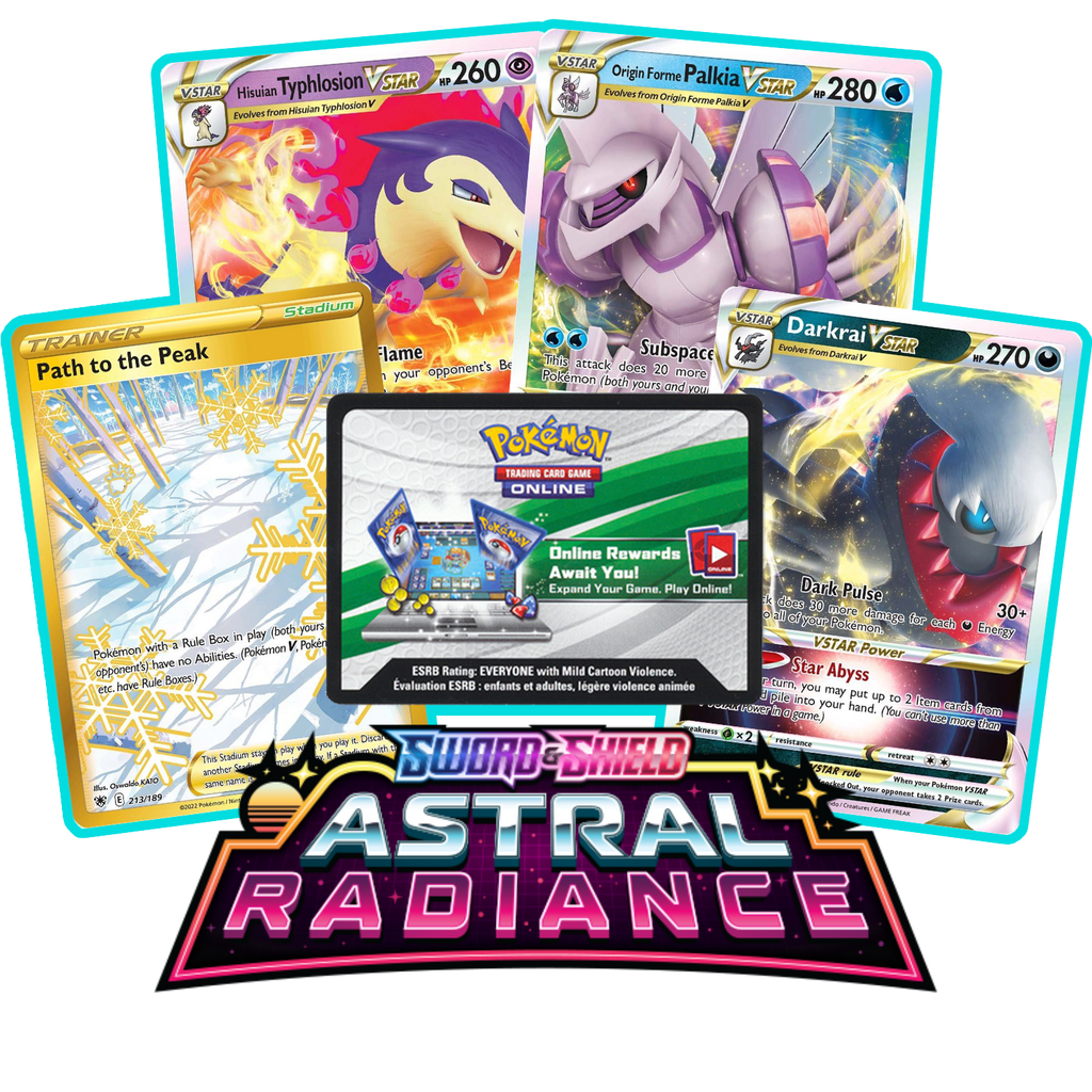 Astral Radiance PTCGL Code – Card Cavern Trading Cards, LLC