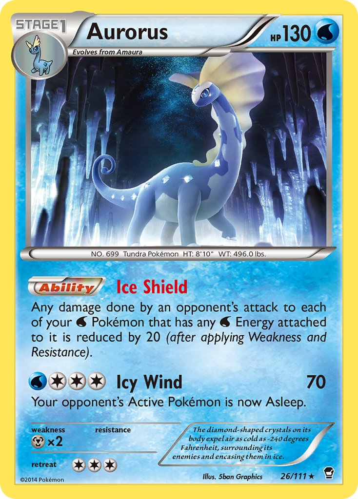 Aurorus - 26/111 - Furious Fists - Card Cavern