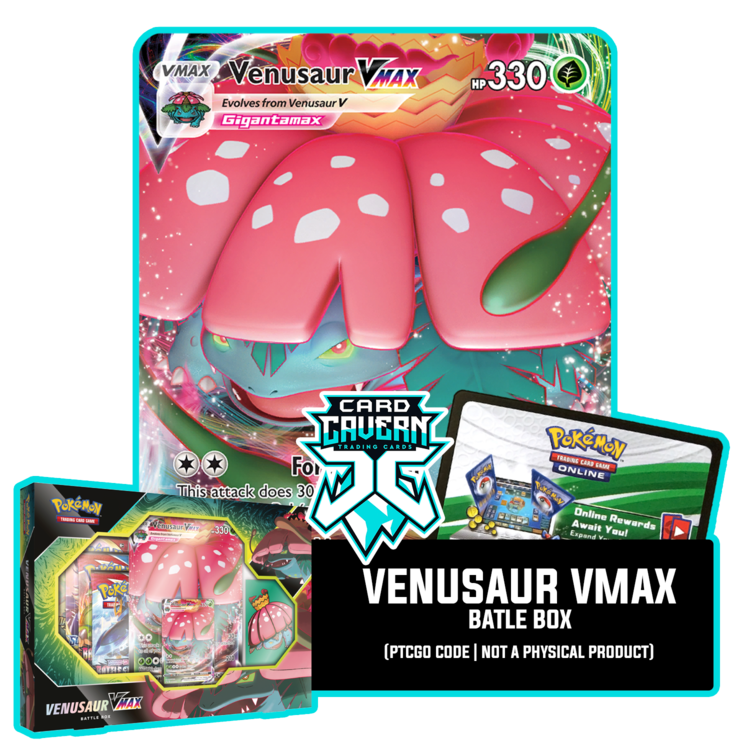 gigantamax venusaur pokemon card Venusaur VMAX Battle Box - Promo and Sleeves