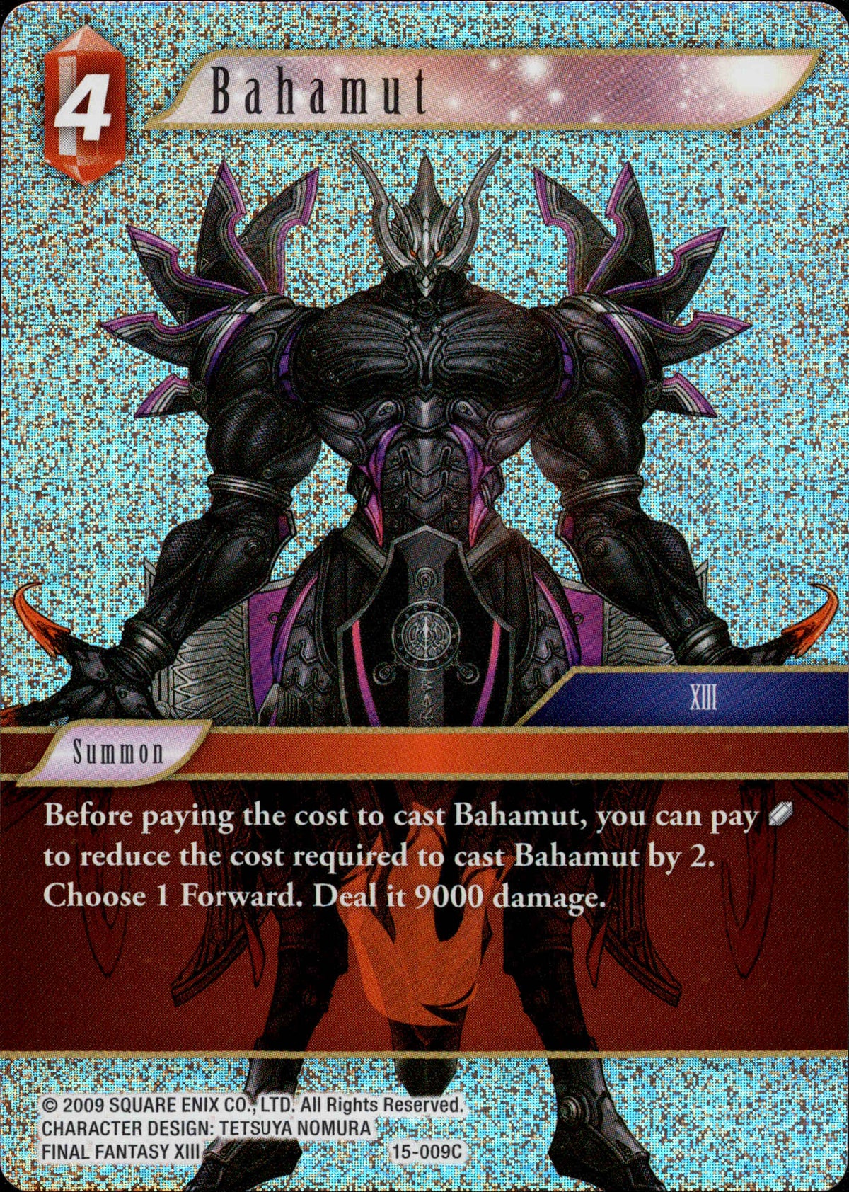 Bahamut - 15-009C - Crystal Dominion - Foil - Card Cavern