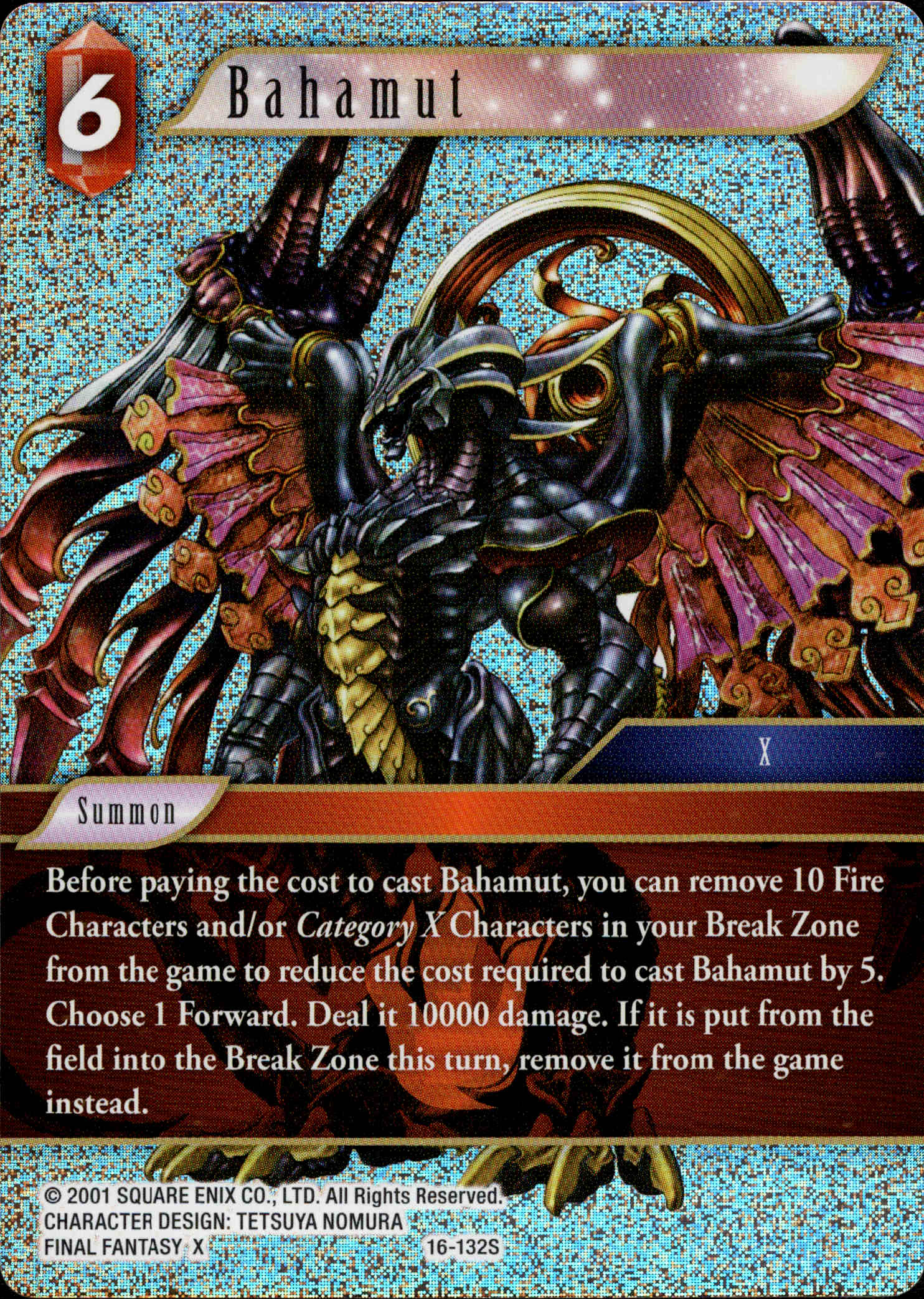 Bahamut - 16-132S - Emissaries of Light - Foil - Card Cavern