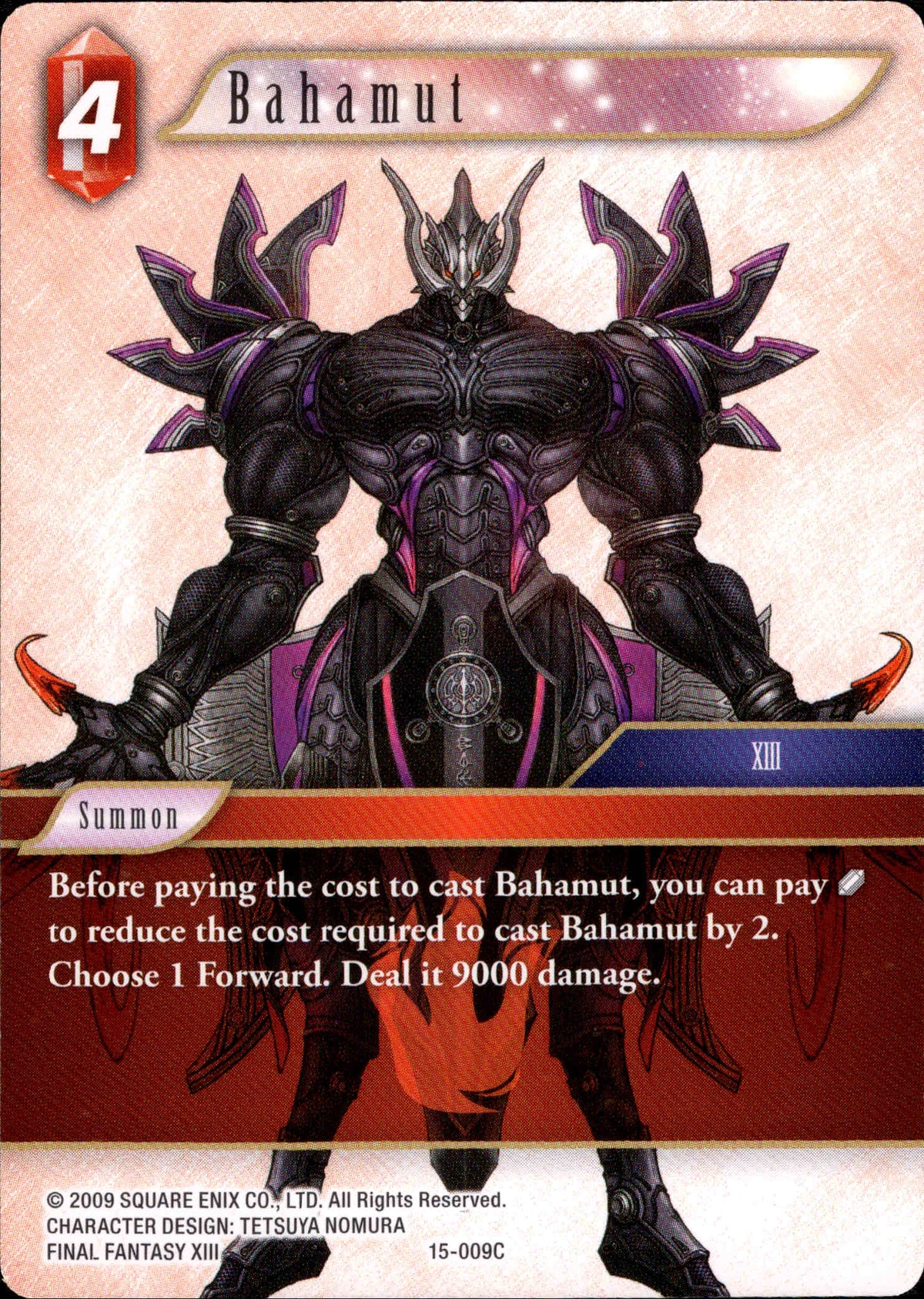 Bahamut - 15-009C - Crystal Dominion - Card Cavern