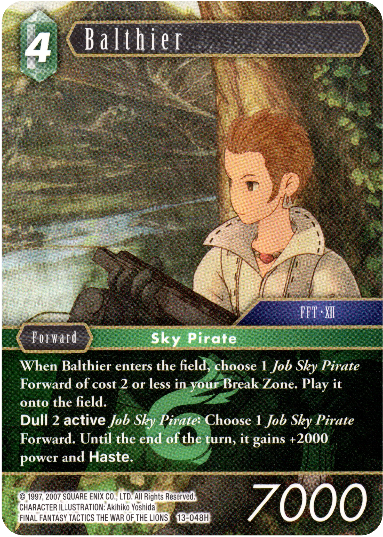 Balthier - 13-048H - Opus XIII - Card Cavern
