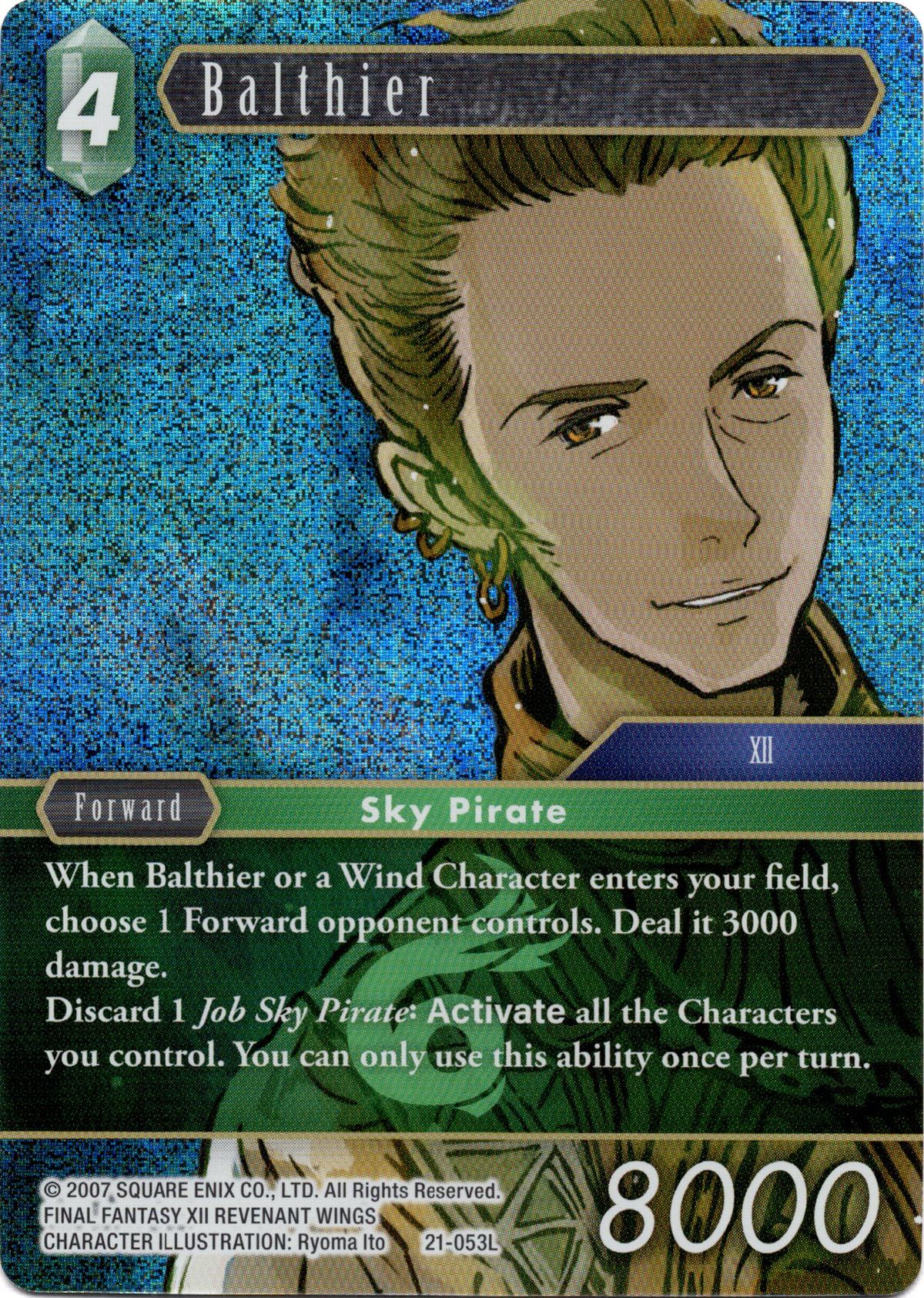 Balthier - 21-053L - Beyond Destiny - Foil - Card Cavern