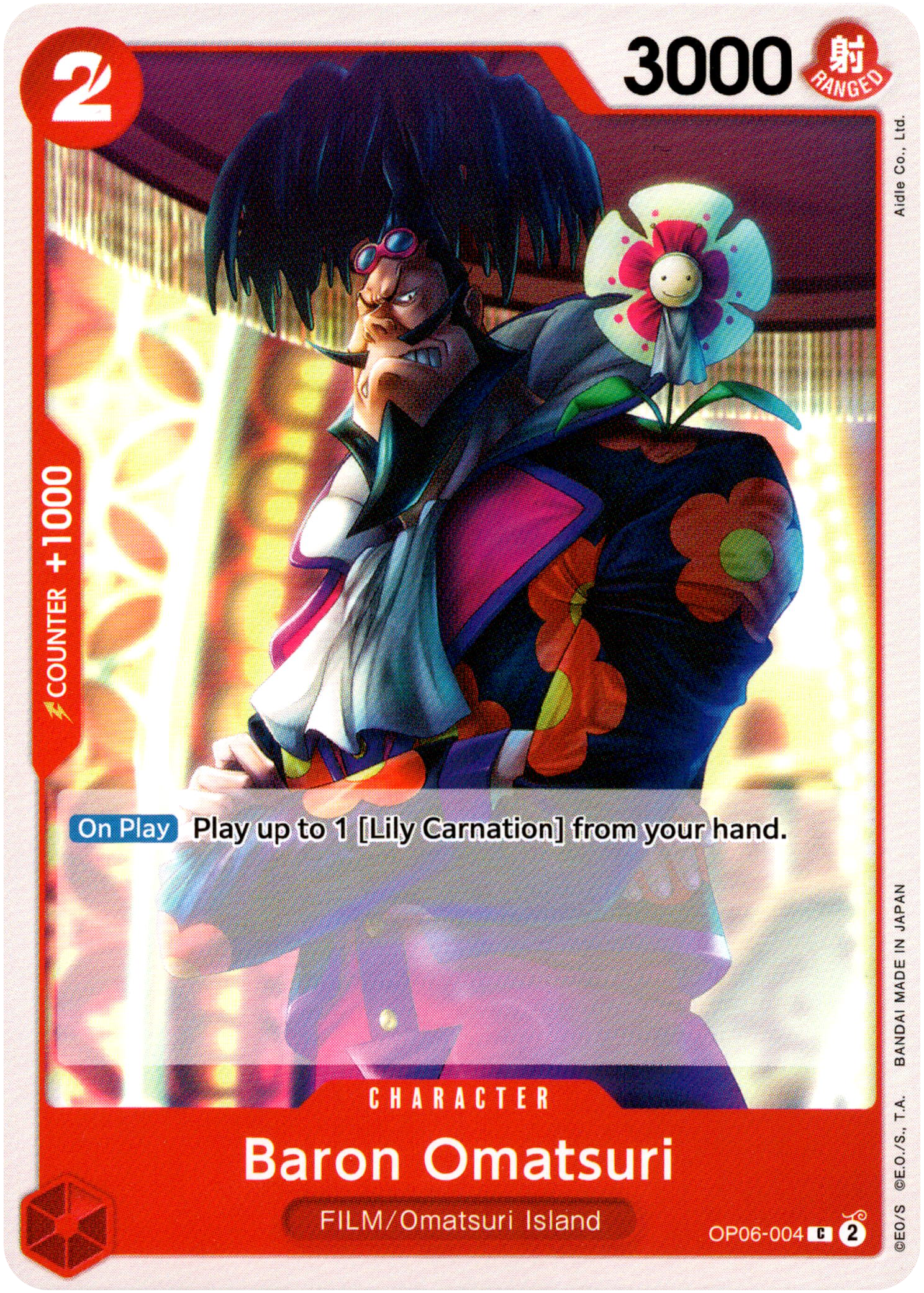 Baron Omatsuri - OP06-004C - Wings of the Captain - Card Cavern