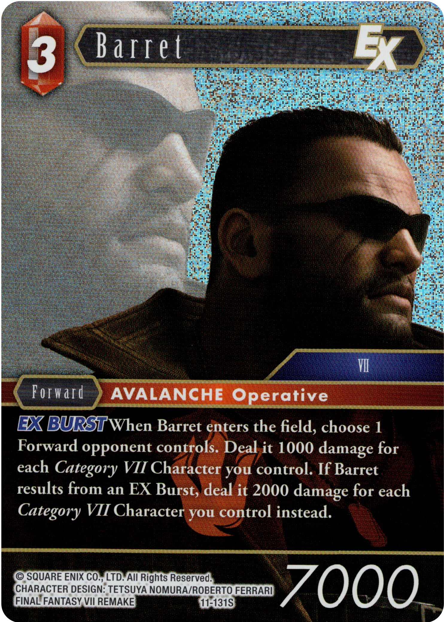 Barret - 11-131S - Opus XI - Foil - Card Cavern