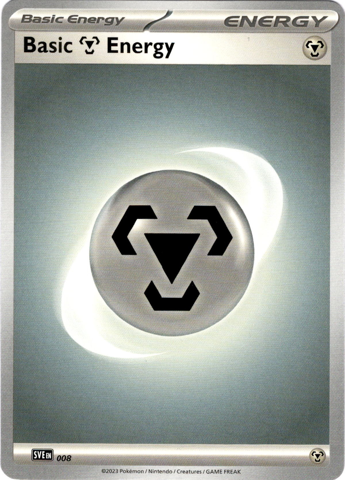 Basic Metal Energy - 008 - Scarlet & Violet - Card Cavern