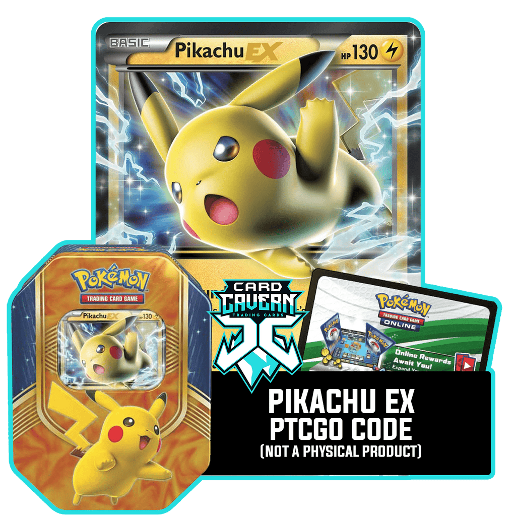 Pikachu EX XY174 PTCGL Code – Card Cavern Trading Cards, LLC