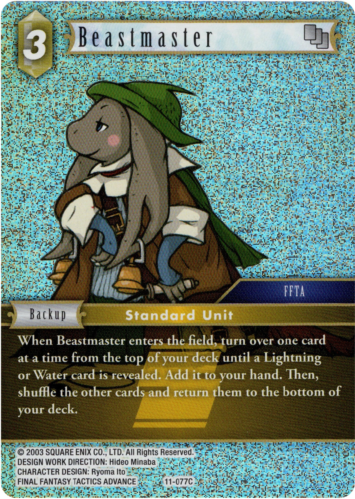 Beastmaster - 11-077C - Opus XI - Foil - Card Cavern
