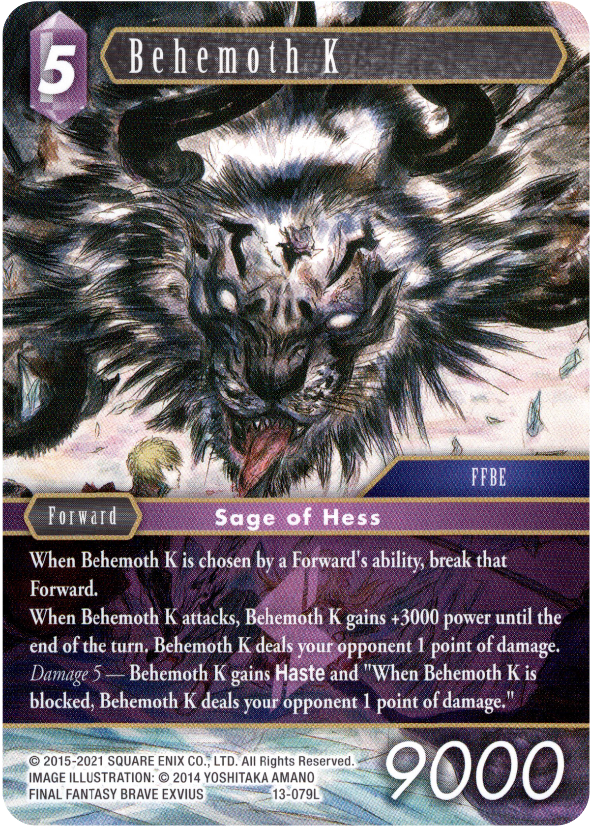 Behemoth K - 13-079L - Opus XIII - Card Cavern