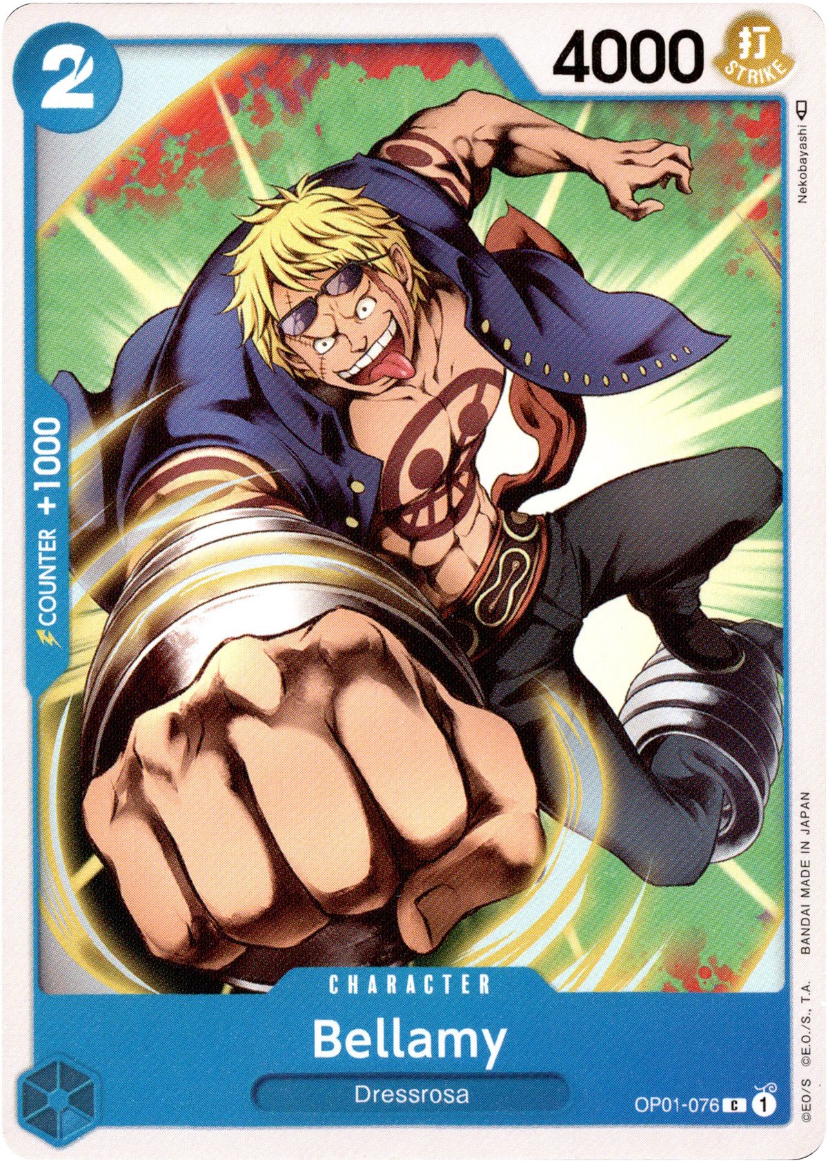 Bellamy - OP01-076 C - Romance Dawn - Card Cavern