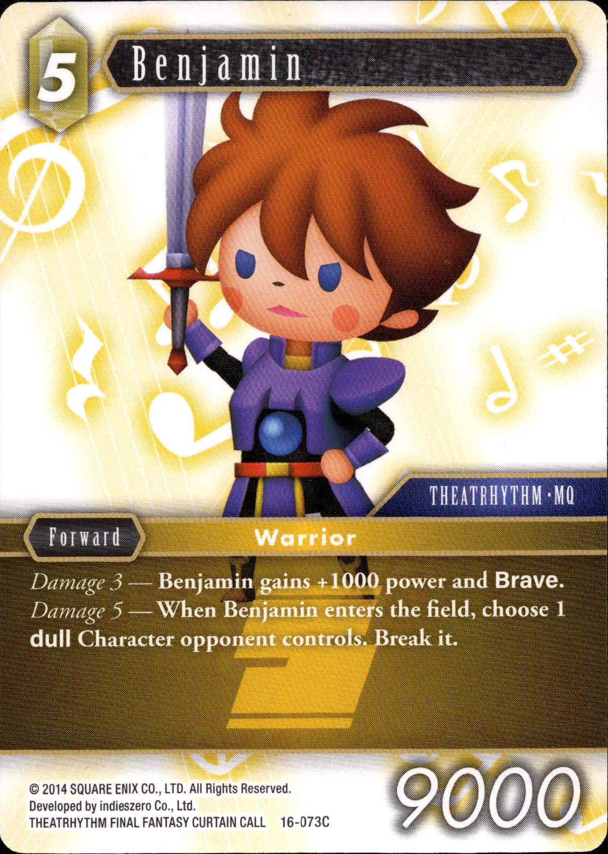 Benjamin - 16-073C - Emissaries of Light - Card Cavern