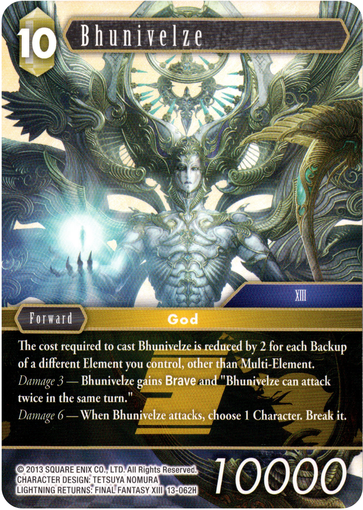 Bhunivelze - 13-062H - Opus XIII - Card Cavern