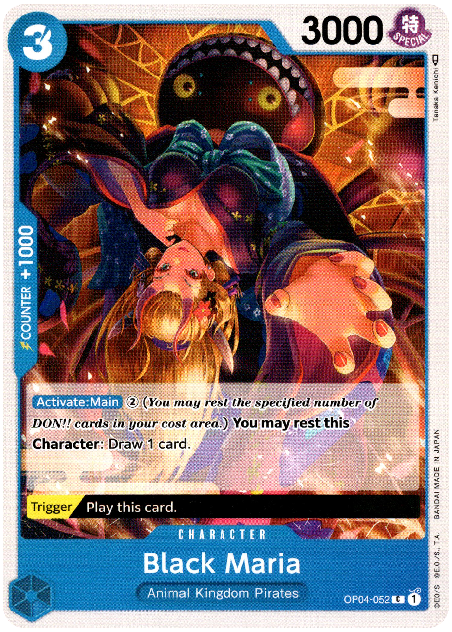 Black Maria - OP04-052 C - Kingdoms of Intrigue - Card Cavern