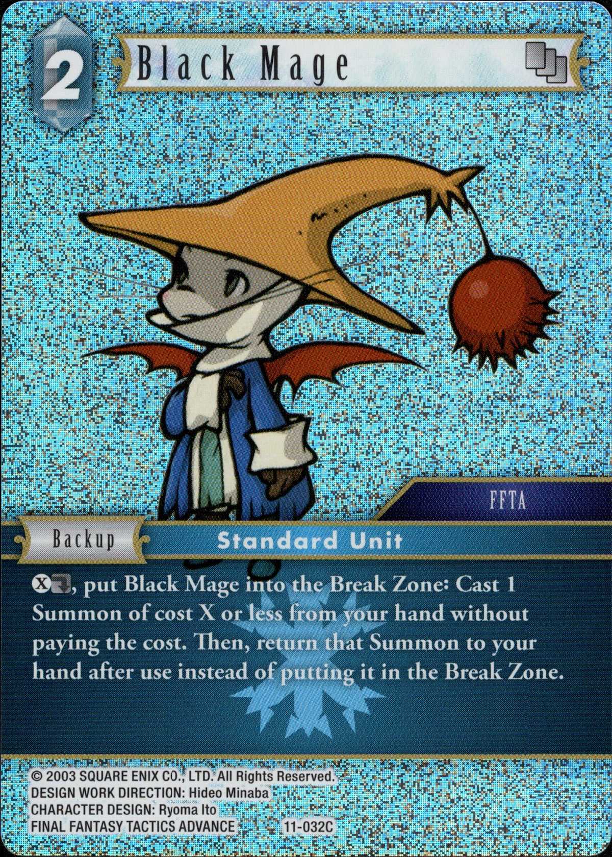 Black Mage - 11-032C - Opus XI - Foil - Card Cavern