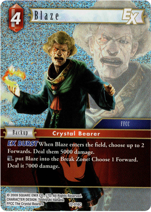Blaze - 12-016C - Opus XII - Foil - Card Cavern