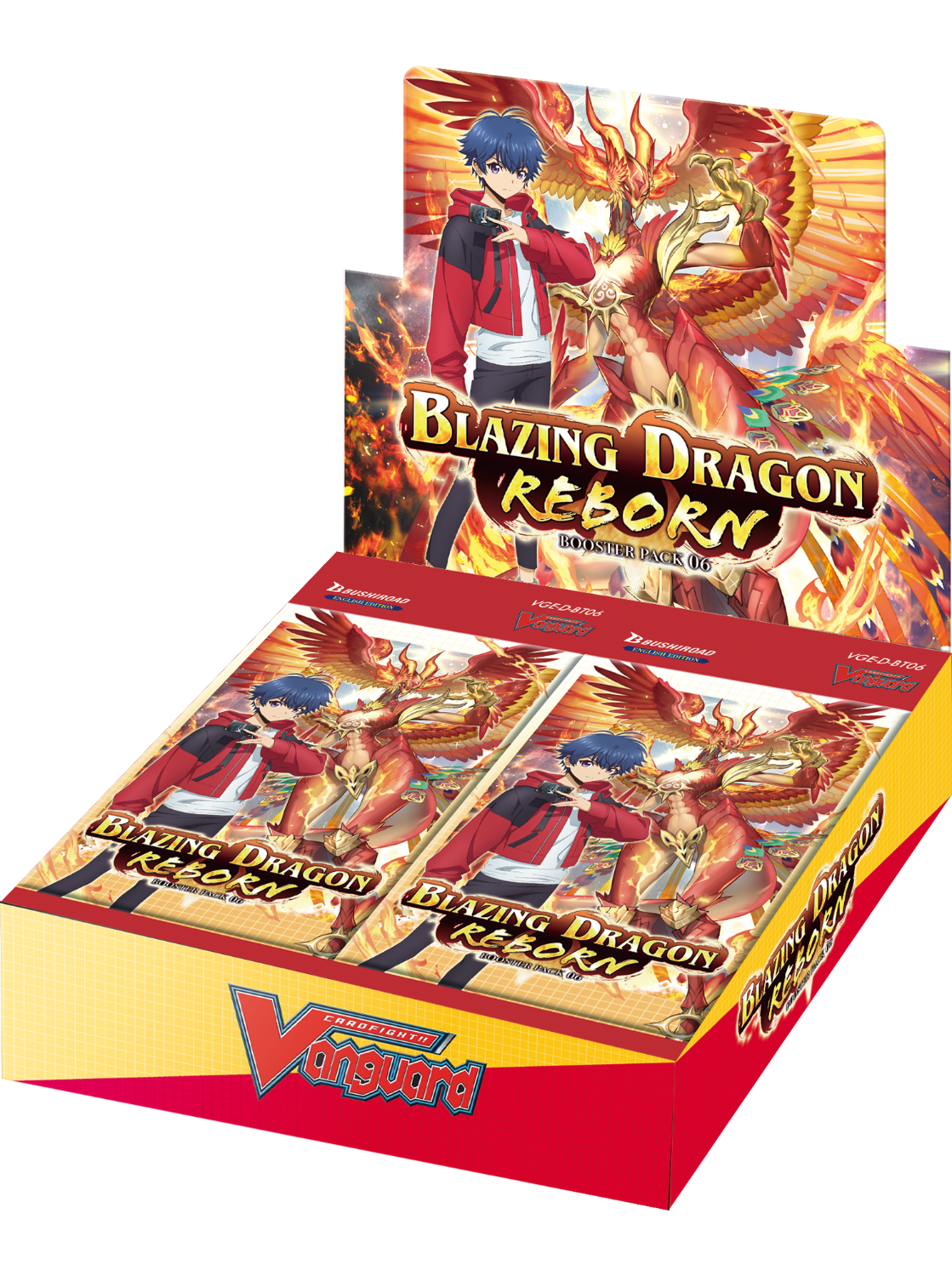 Blazing Dragon Reborn Booster Box - Card Cavern
