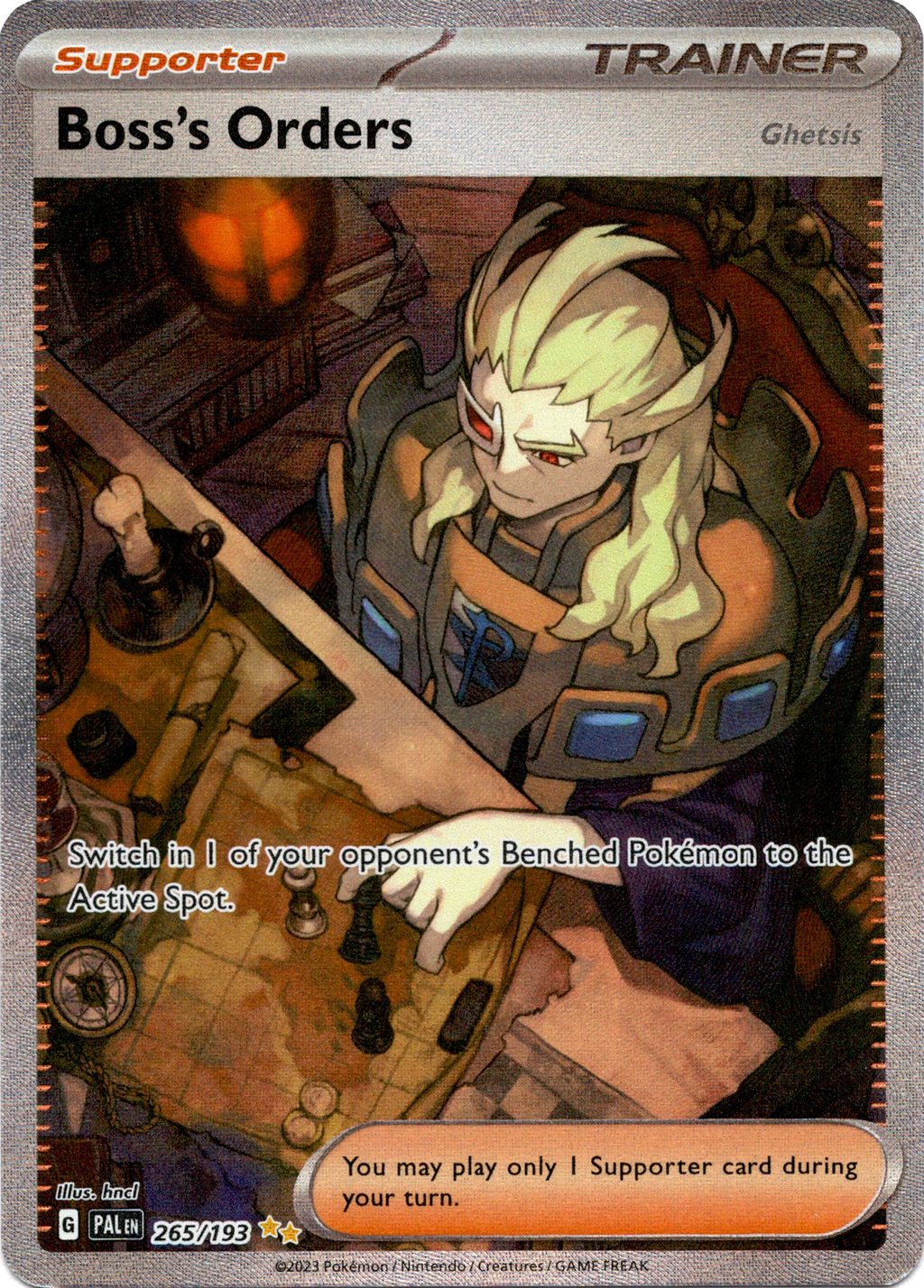 Boss's Orders - 265/193 - Paldea Evolved