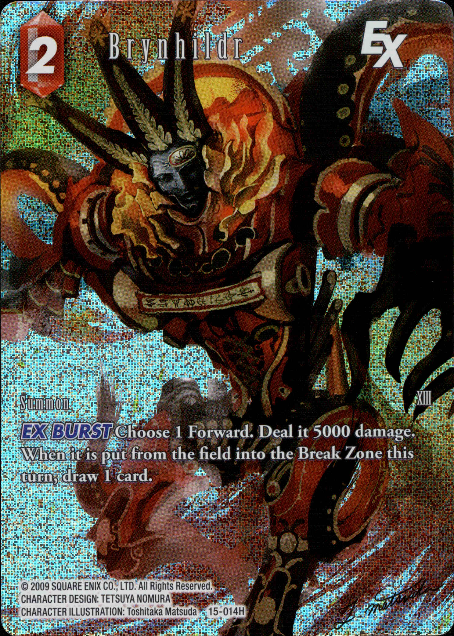 Brynhildr Full Art - 15-014H - Crystal Dominion - Foil - Card Cavern