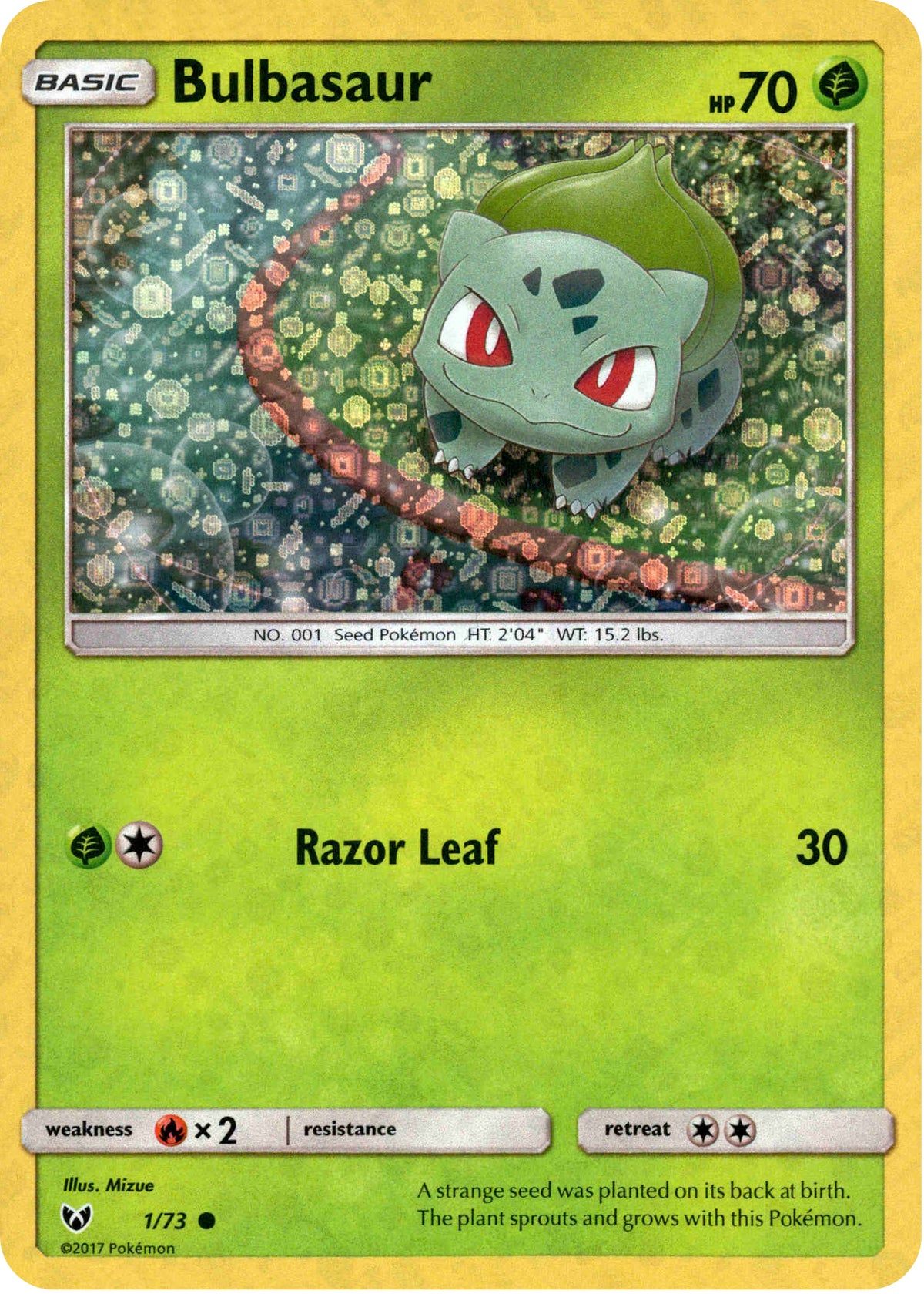 Bulbasaur - 1/73 - General Mills Promo - Card Cavern