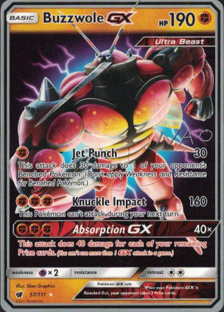 Buzzwole GX - 57/111 - 2018 World Championship - Card Cavern