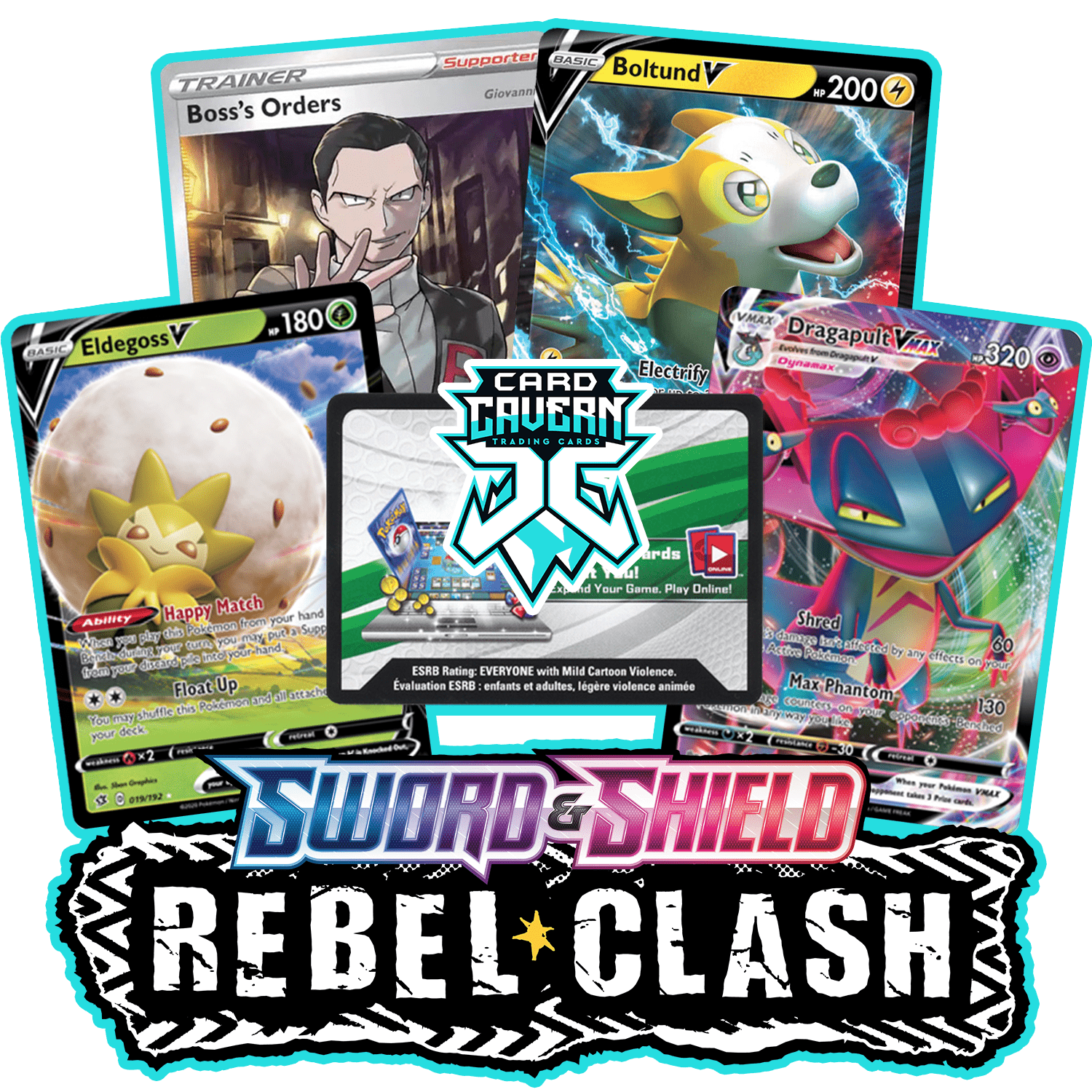 Rebel Clash PTCGL Code - Card Cavern