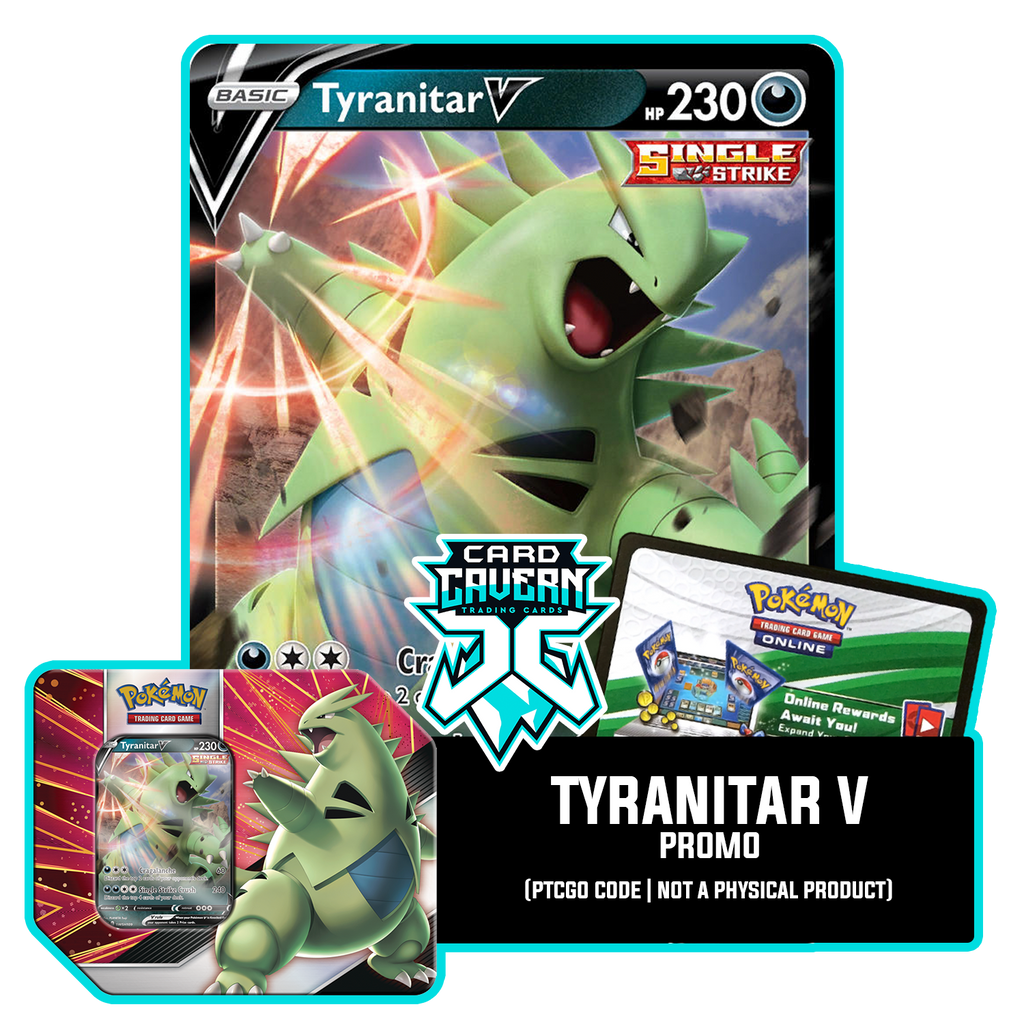 pokémon trading card game tyranitar tin card box EX