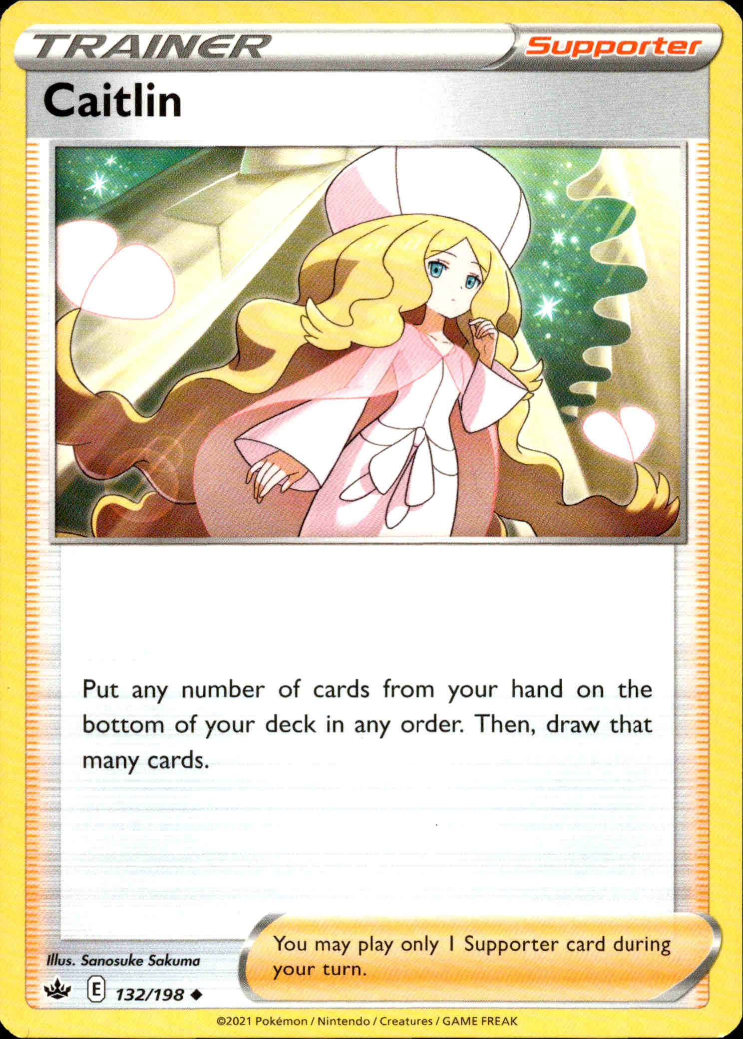 Caitlin - 132/198 - Chilling Reign - Card Cavern