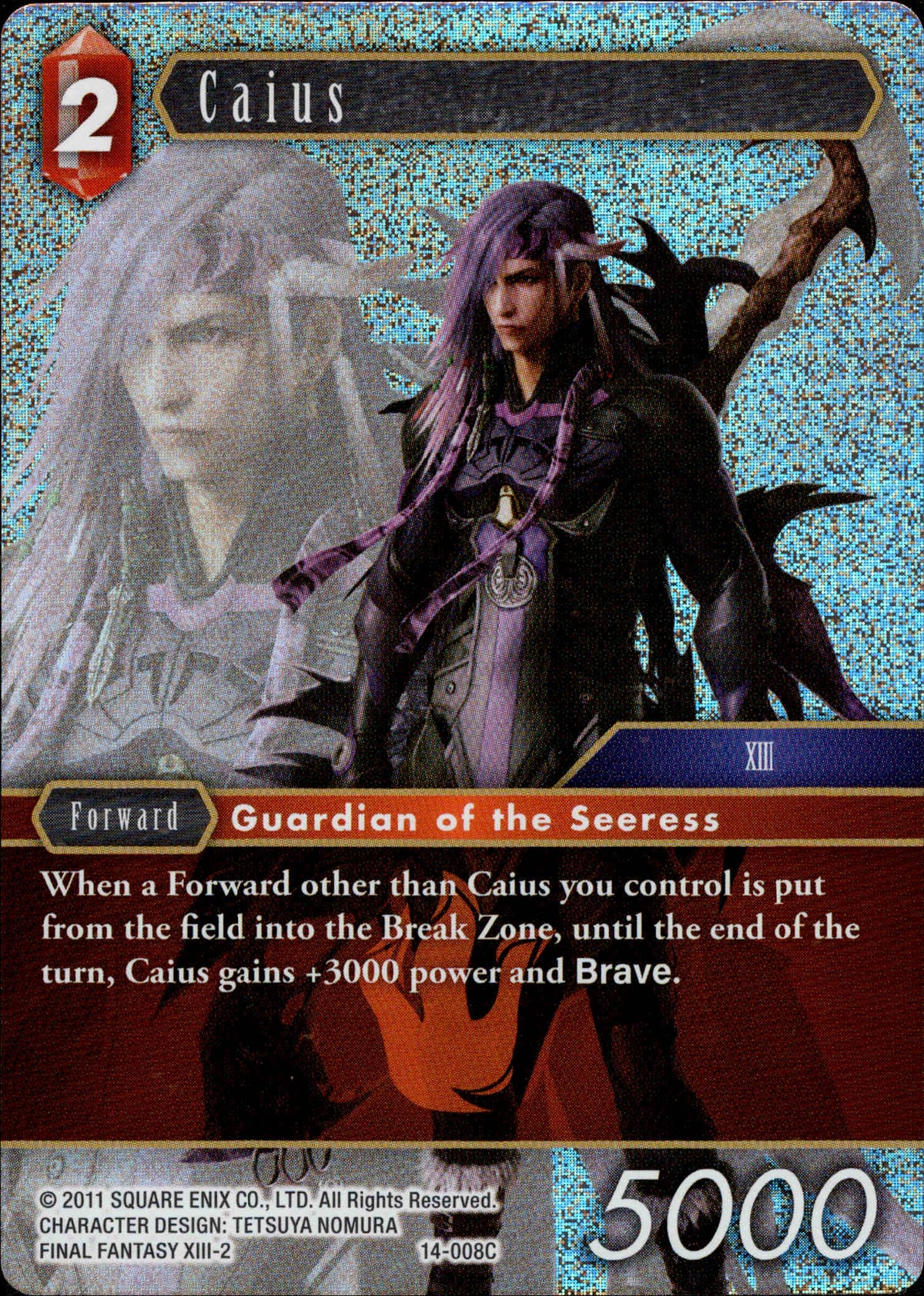 Caius - 14-008C - Opus XIV - Foil - Card Cavern