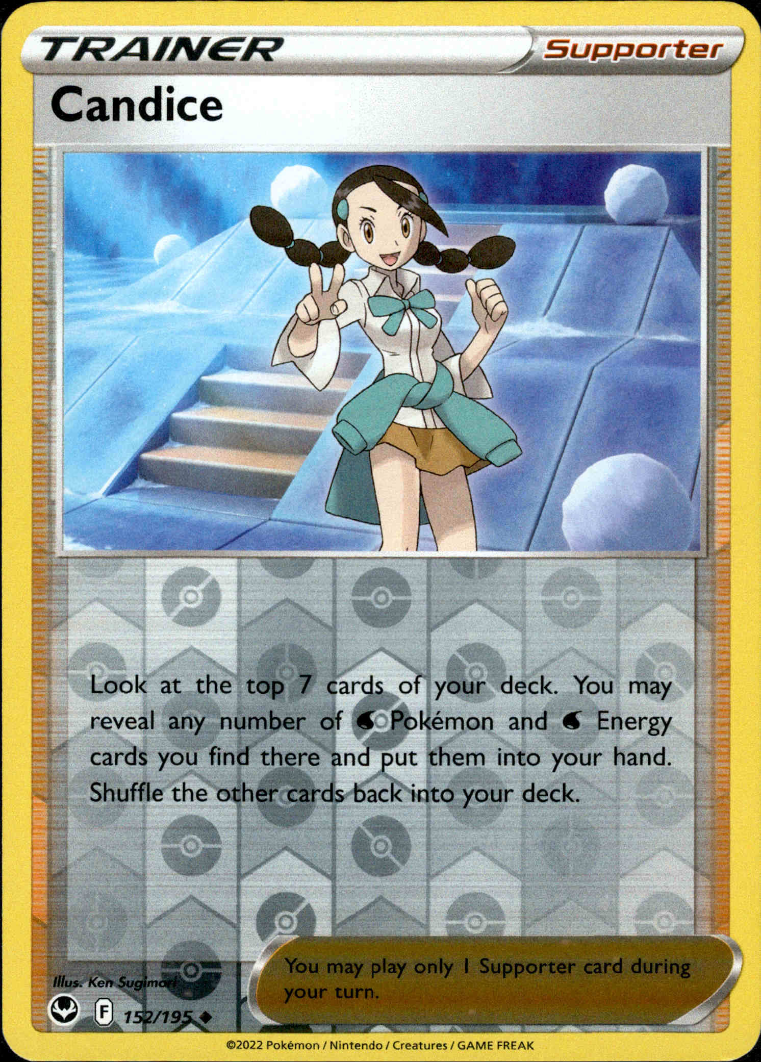 Candice - 152/195 - Silver Tempest - Reverse Holo - Card Cavern