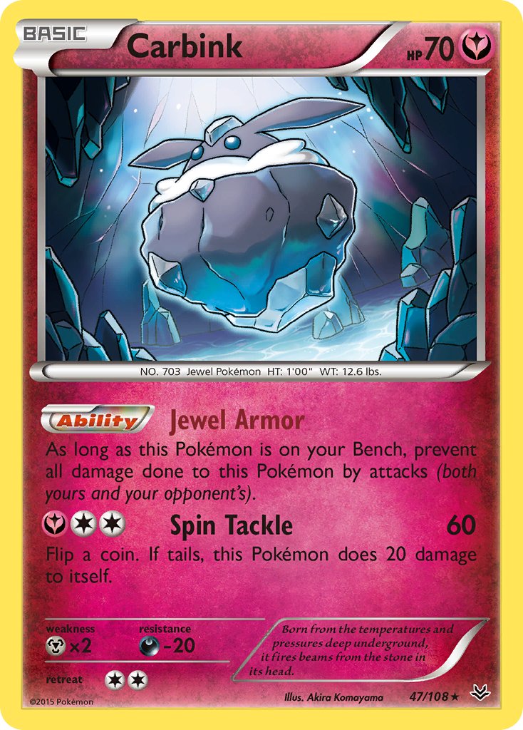 Carbink - 47/108 - Roaring Skies - Card Cavern