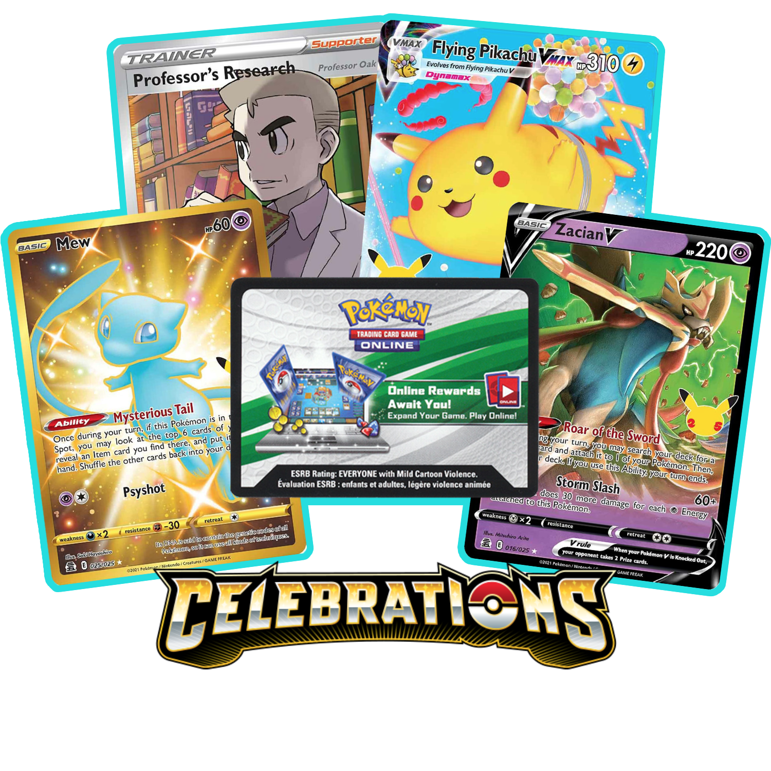 Celebrations PTCGL Code - Card Cavern