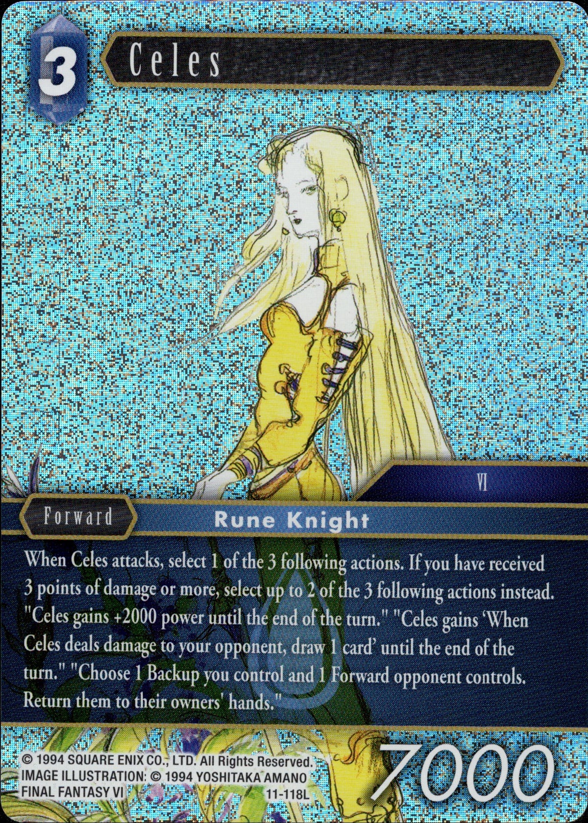 Celes - 11-118L - Opus XI - Foil - Card Cavern