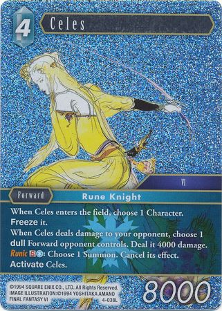 Celes - 4-038L - Opus IV - Foil - Card Cavern