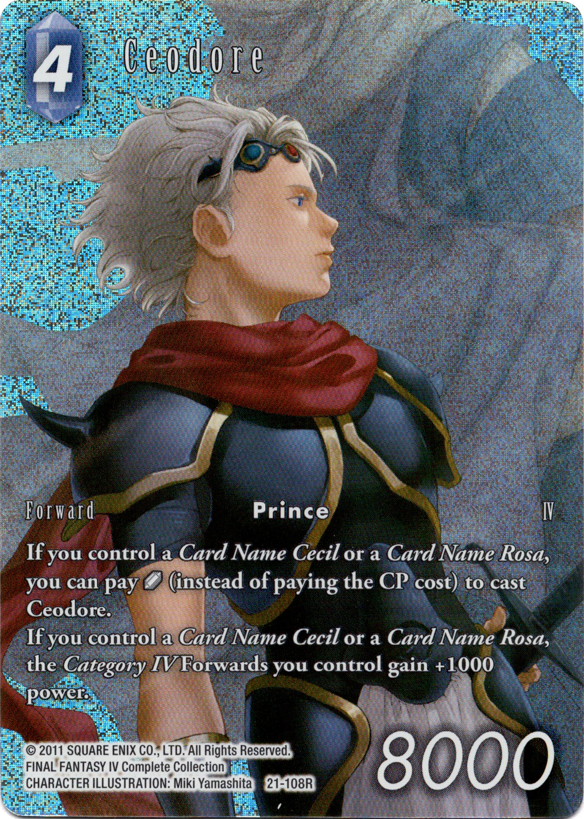 Ceodore Full Art - 21-108R - Beyond Destiny - Foil - Card Cavern