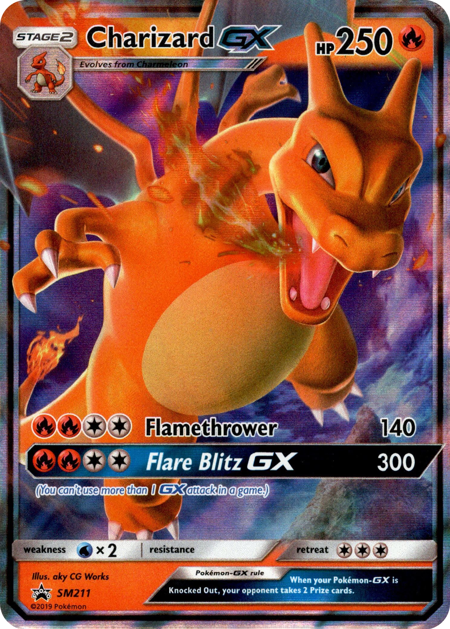 Charizard GX - SM211 - Promo - Card Cavern
