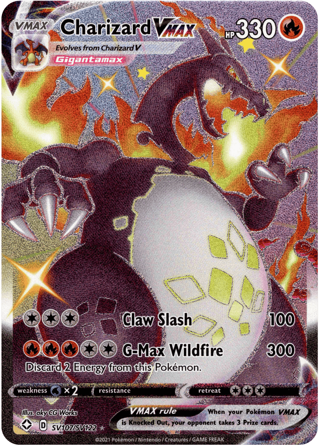 Charizard VMAX - SV107/SV122 - Shining Fates