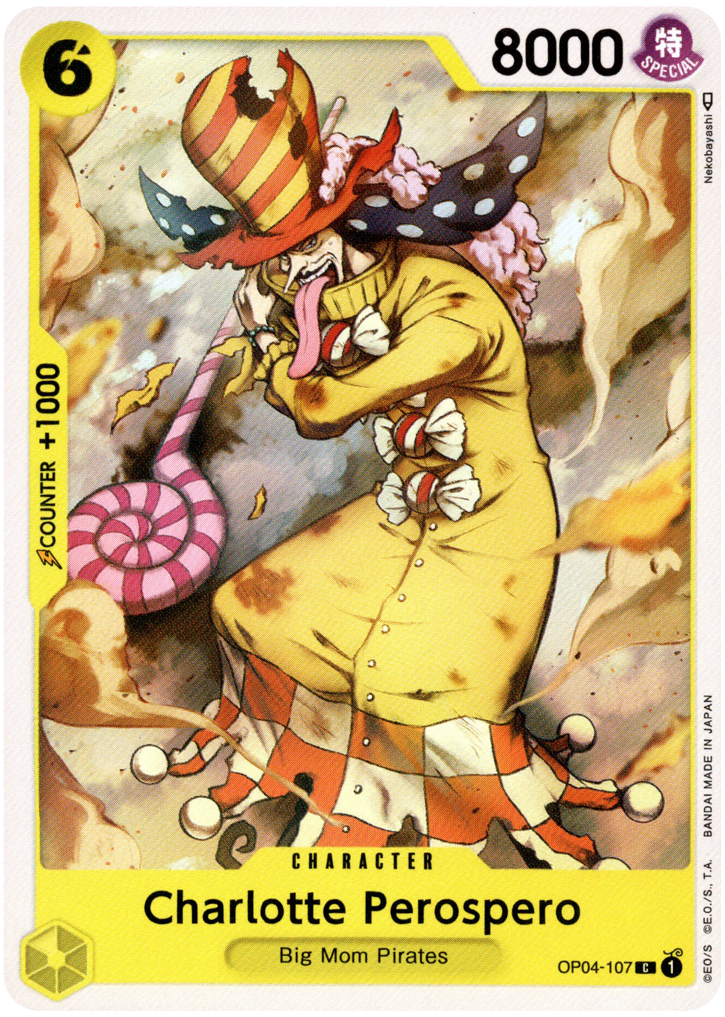 Charlotte Perospero - OP04-107 C - Kingdoms of Intrigue - Card Cavern
